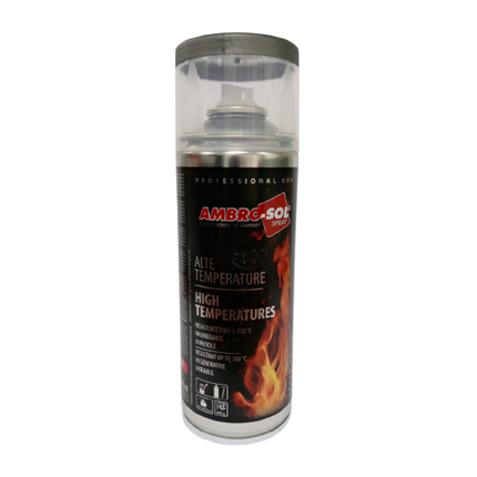AMBRO 400ML TEMPERATURES SPRAY PAINT GRAY  