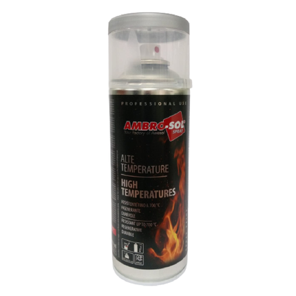 AMBRO 400ML TEMPERATURES SPRAY PAINT ALUMINUM
