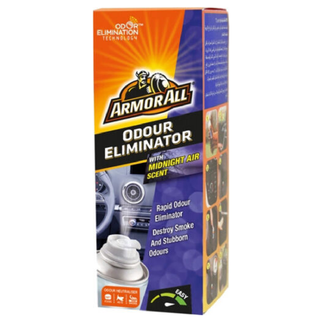 ARMORALL 150ML ODOUR ELIMINATOR WITH MIDNIGHT AIR SCENT