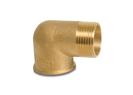 ELBOW 90° BRASS 1/4" FEMALE THREAD X MALE THREAD 