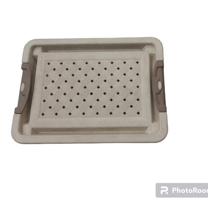 صندوق تخزين رتان صغير