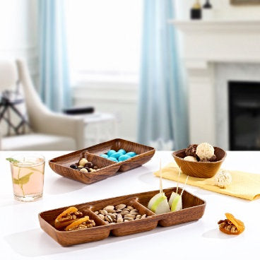 طبق إيفلين للوجبات الخفيفة والوجبات الخفيفة