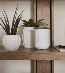 CAPI-EUROP 8.5*7.5CM VASE TAPER ROUND ROW_IVORY