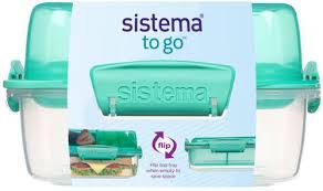 SISTEMA 1.24L LUNCH STACK TO GO SQUARE