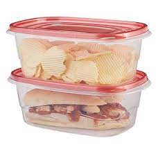 RUBBERMAID 1.8L/2PACK TAKEALONGS DEEP RECTANGLE FOOD STORAGE CONTAINER