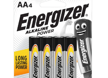 ENERGIZER AAA ALKALINE POWER BATTERY - 4PCS 