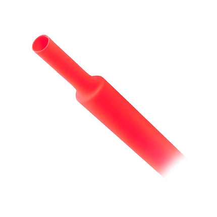 HEAT SHRINK TUBING Ø9,4MM X 1 METRE RED, ELEMATIC ET100