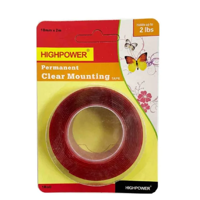 HIGHPOWER 12MM*2M DOUBLE FACE TAPE