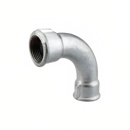 FITTING BEND GALVANISED 1" FEMALE X FEMALE
