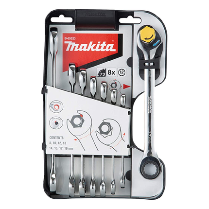 طقم شق رنج طقطقيه ماكيتا 8 قطع