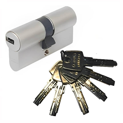 WEHOLD 7CM GTC DOOR LOCK - CHROME