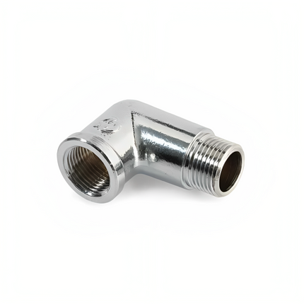 ELBOW 90° CHROME1/2" FEMALE THREAD X MALE THREAD