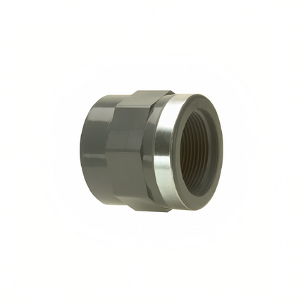 PVC ADHESIVE FITTING TRANSITION THREADED SOCKET 1"