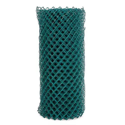 PVC GALVANIZED IRON DIAMOND MESH FENCE 3MM*1M*17M