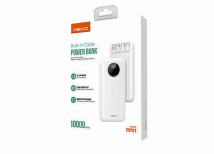 RECCI 10000 MAH POWER BANK  