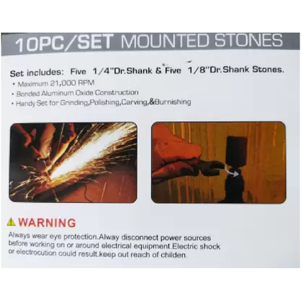 RELI MOUNTED STONES 10PCS ZP-1008