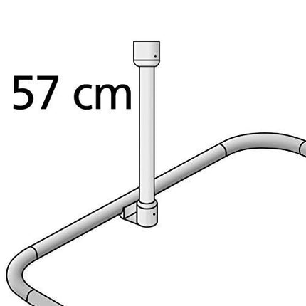 حامل جسر ستارة حمام من وينكو 57 سم