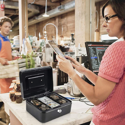 صندوق نقود فيكتور 20*16*9 سم