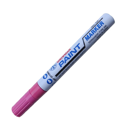 SNOWMAN PAINT MARKER LILAC