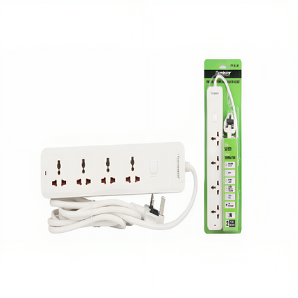 TERMINATOR 3M_4 WAY 3M UNIVERSAL POWER EXTENSION SOCKET TPB 34-3M