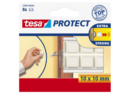 TESA PROTECT PROTECTION BUFFERS - 10MM X 10MM - WHITE