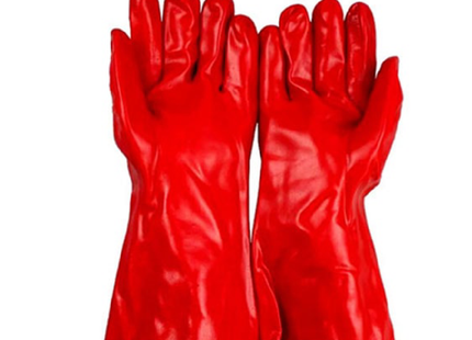 Chemical Resistant PVC Gloves WS-407