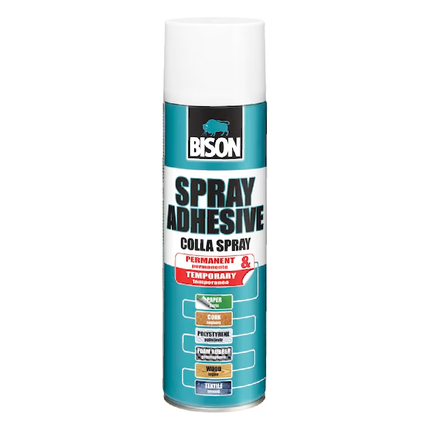 BISON 500ML SPRAY ADHESIVE