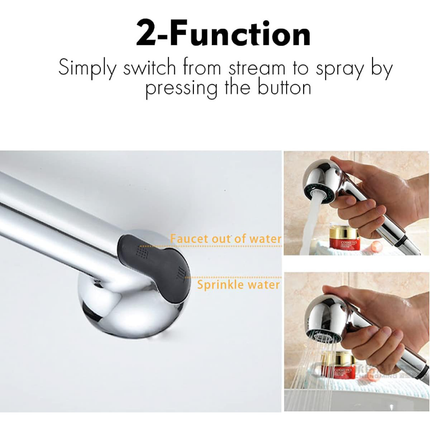 كف بطارية سحب كروم