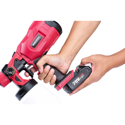WORCRAFT CORDLESS SPRAY GUN 20V CSG-S20LIA
