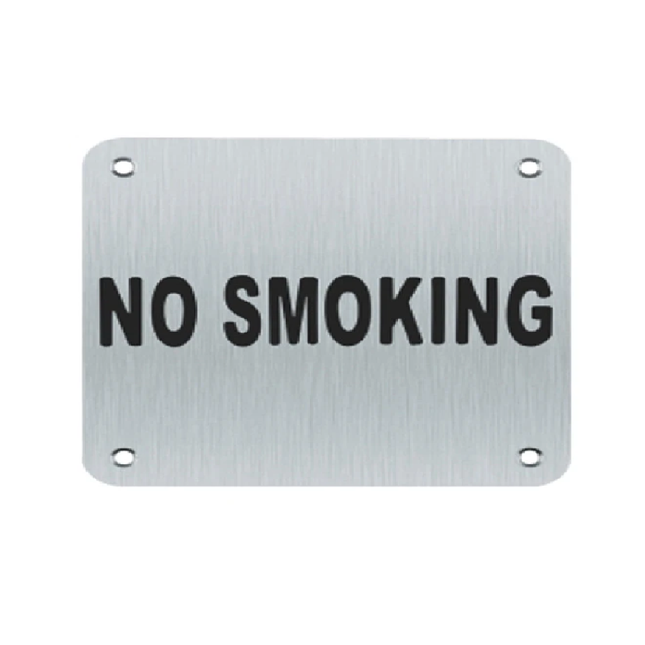 No smoking warning sign