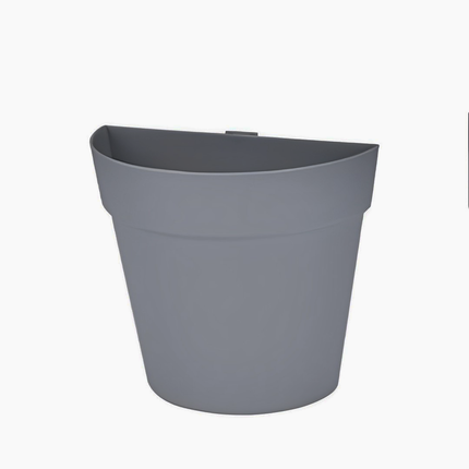 EDA WALL POT-ANTHRACITE GREY  4.34L