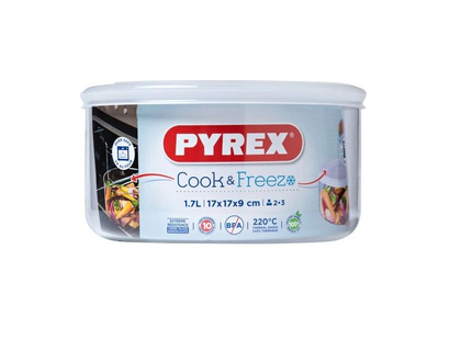 COOK & FREEZE WITH LID. 1.7 L