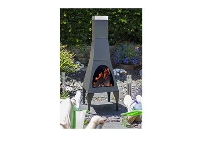 Wood stove, outdoor fireplace, 1.5 meter matrix