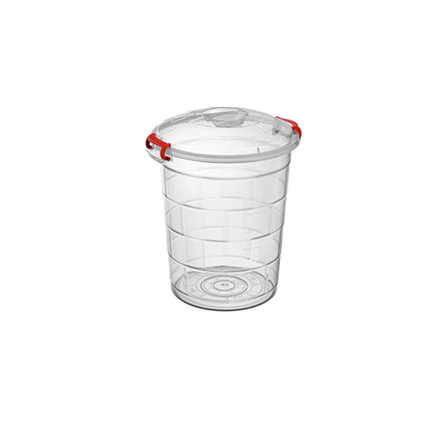 حافظة حبوب بغطاء 12 لتر