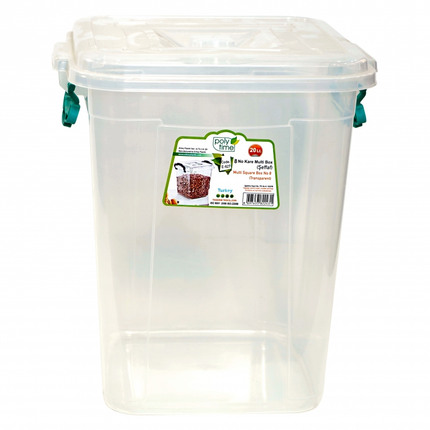 صندوق تخزين من بوليتايم 20 لتر