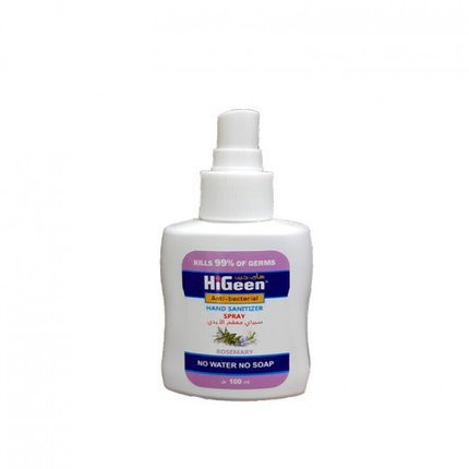 HIGEEN 100ML ANTI-BECTERIAL SANITLZER SPRAY ROSEMARY