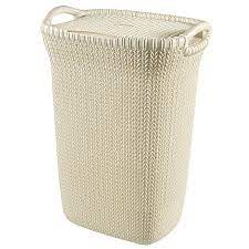 CURVER 57L LAUNDRY HAMPER KNIT