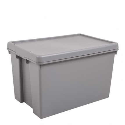 WHATMORE STORAGE BOX 96L - GRAY