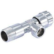 CHROME PLATED ANGLE VALVE 1/2*1/2