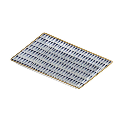 MIKASA AZORES DASH RECTANGLE PLATTER