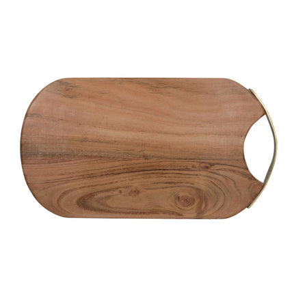CREATIVE TOPS NATURALS OVAL ACACIA SERVING BOARD
