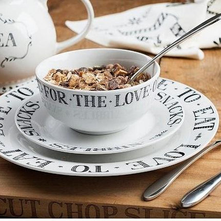 CREATIVE TOPS STIR IT UP 12PC DINNER SET WHITE