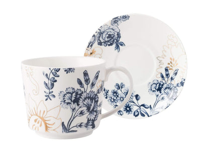 Victoria and Albert Palmer silk tea cup and saucer