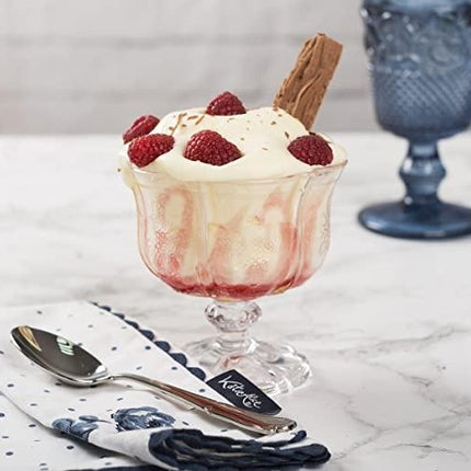 KATIE ALICE VINTAGE INDIGO GLASS SUNDAE DISH