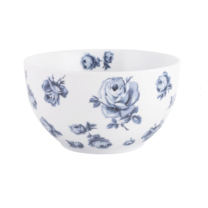 KATIE ALICE VINTAGE INDIGO FLORAL CEREAL BOWL
