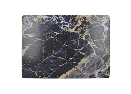 30 X 23 CM CREATIVE TOPS NAVY MARBLE PACK OF 4 LARGE PREMIUM PLACEMATS