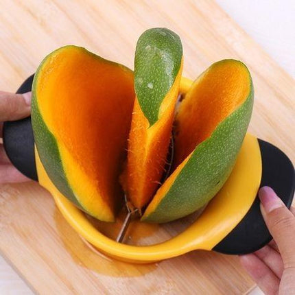 KITCHENCRAFT HEALTHY EATING FRESH MANGO FRUIT STONER & SLICER