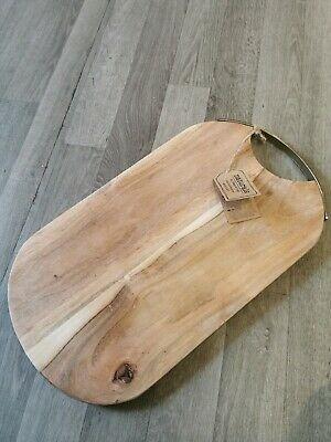 CREATIVE TOPS NATURALS OVAL ACACIA SERVING BOARD