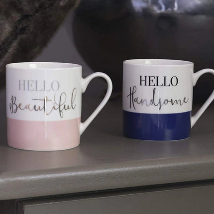CREATIVE TOPS AVA &amp; I HIS AND HERS SET OF 2 CAN MUGS
