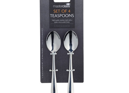 MASTER CLASS EGG SPOONS SET OF FOUR STAINLESS STEEL